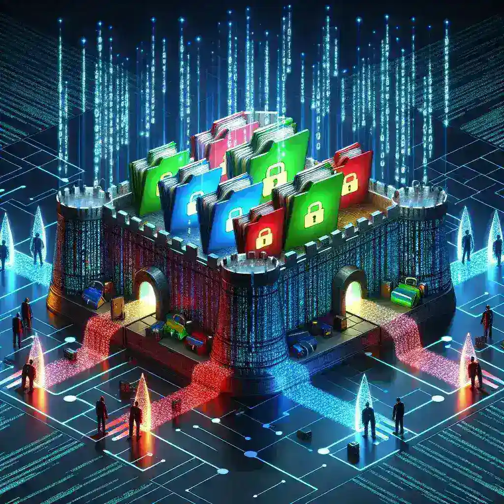 "Imagem ilustrativa mostrando um cadeado digital e arquivos em um computador, simbolizando dicas e estratégias essenciais para evitar acesso não autorizado aos arquivos."