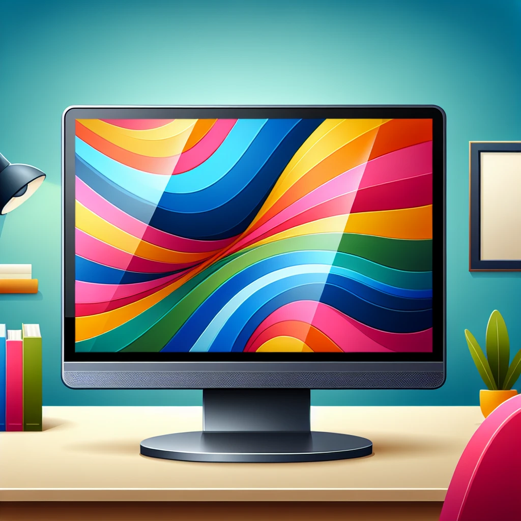"Monitor E Ink colorido da Boox exibindo uma tela amigável aos olhos, ideal para leitura prolongada e visualização confortável, com design moderno e tecnologia de ponta."